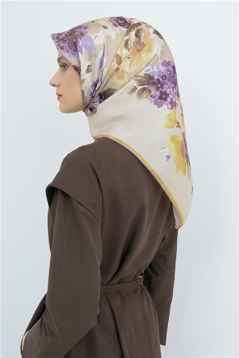 Armine  Saf İpek Twill Eşarp 9520D 32