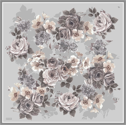 Armine  Saf İpek Twill Eşarp 9520D 38