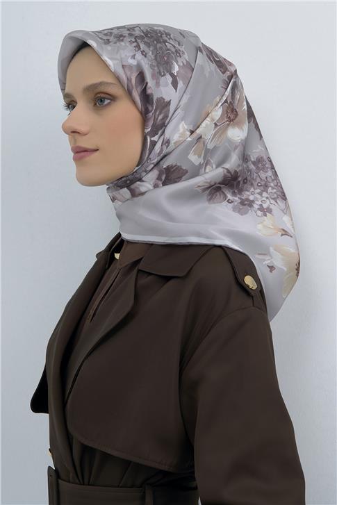 Armine  Saf İpek Twill Eşarp 9520D 38