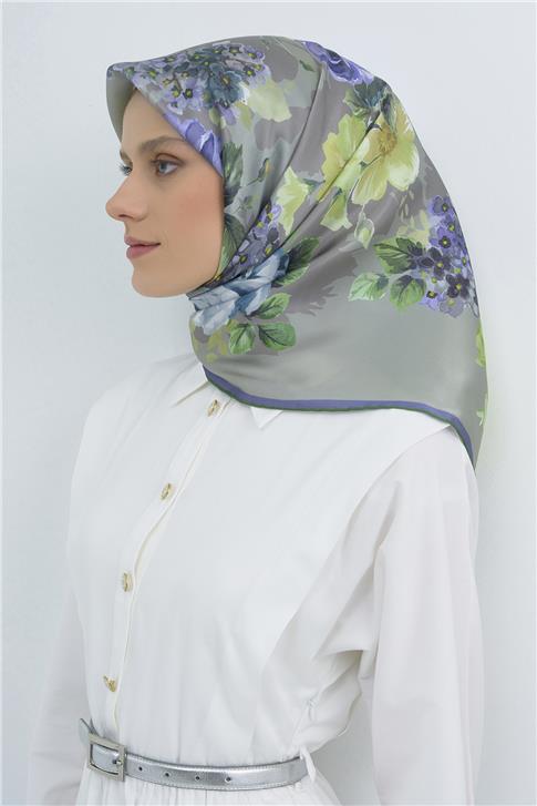 Armine  Saf İpek Twill Eşarp 9520D 83