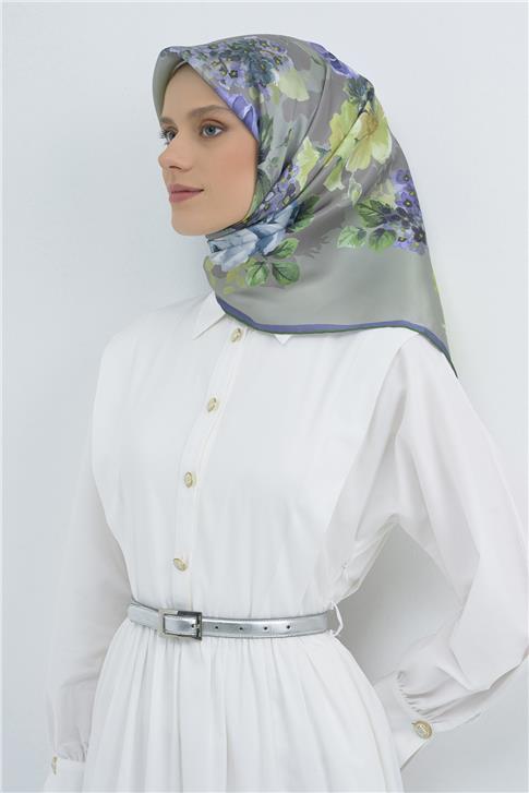 Armine  Saf İpek Twill Eşarp 9520D 83