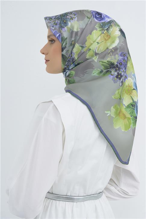 Armine  Saf İpek Twill Eşarp 9520D 83