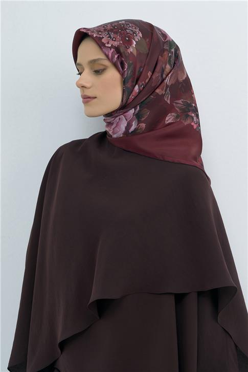 Armine  Saf İpek Twill Eşarp 9520D 85