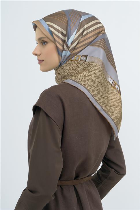 Armine  Saf İpek Sura Eşarp 9521D 03