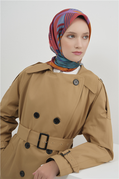 Armine  Saf İpek Sura Eşarp 9521D 54