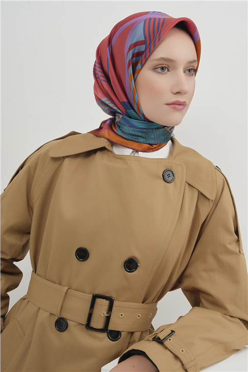 Armine  Saf İpek Sura Eşarp 9521D 54