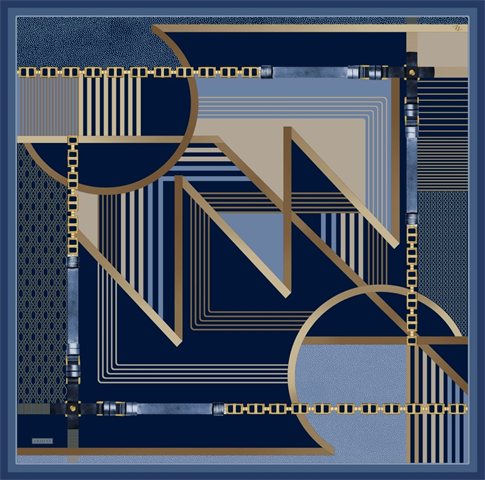 Armine  Saf İpek Twill Eşarp 9521D 06