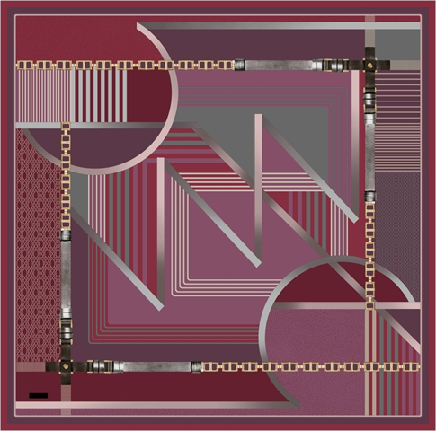 Armine  Saf İpek Twill Eşarp 9521D 36