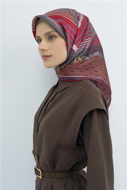 Armine  Saf İpek Twill Eşarp 9521D 36