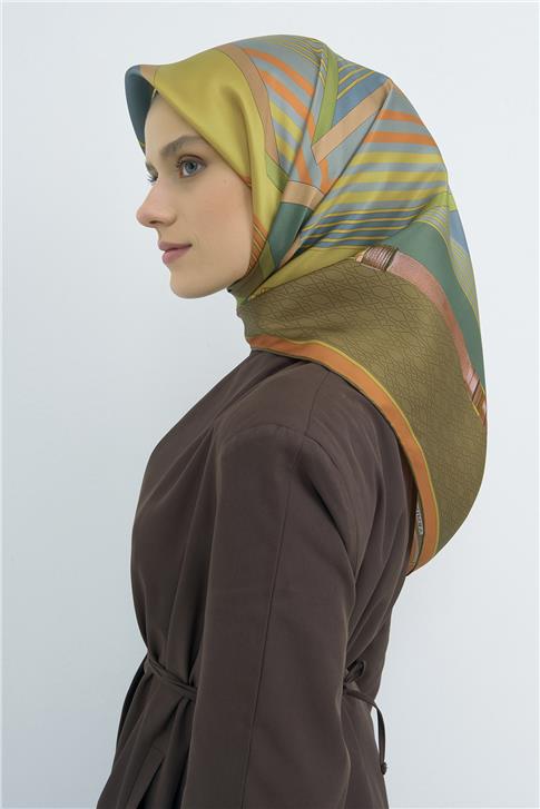 Armine  Saf İpek Twill Eşarp 9521D 52