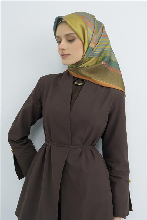 Armine  Saf İpek Twill Eşarp 9521D 52