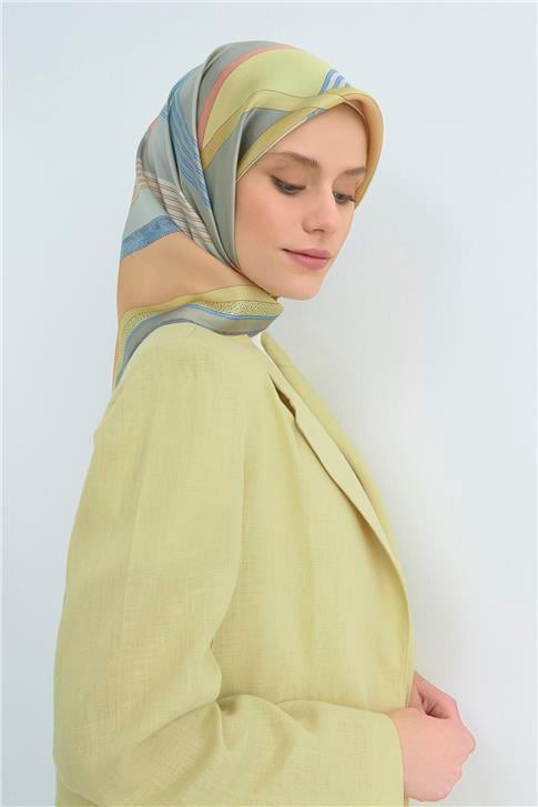 Armine  Saf İpek Twill Eşarp 9521D 82