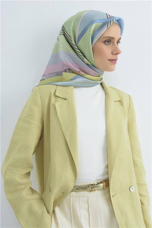 Armine  Saf İpek Twill Eşarp 9521D 83