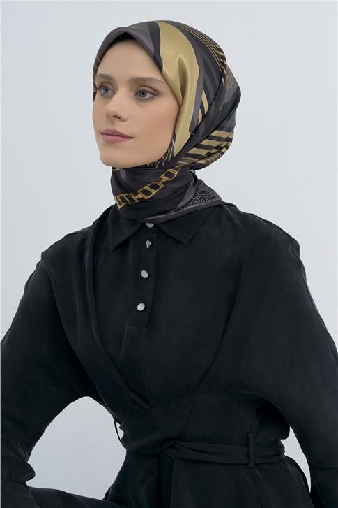 Armine  Saf İpek Twill Eşarp 9521D 84