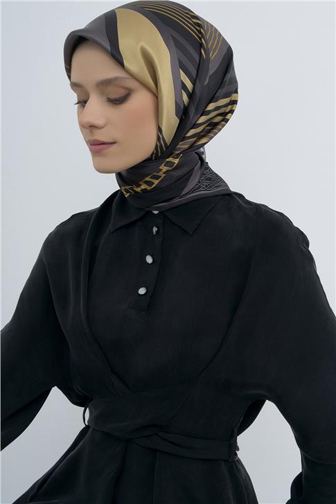 Armine  Saf İpek Twill Eşarp 9521D 84