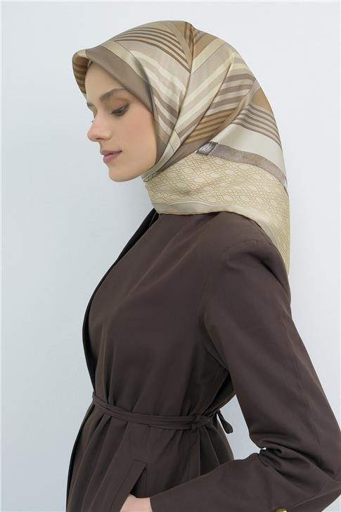 Armine  Saf İpek Twill Eşarp 9521D 85