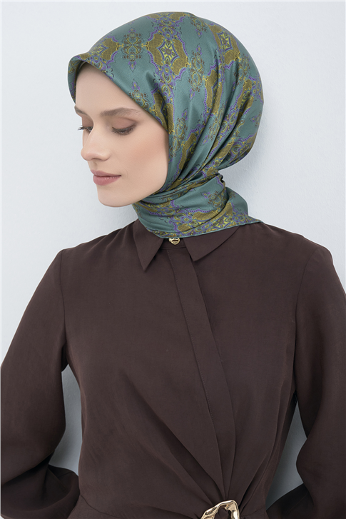 Armine  Saf İpek Twill Eşarp 9522D 80