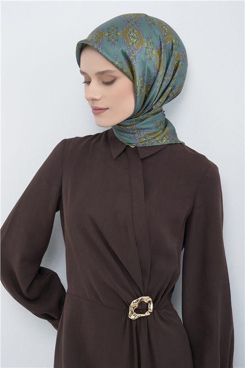 Armine  Saf İpek Twill Eşarp 9522D 80