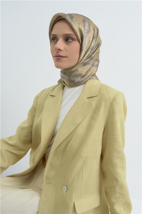 Armine  Saf İpek Twill Eşarp 9522D 83