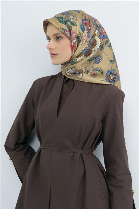 Armine  Saf İpek Sura Eşarp 9523D 55