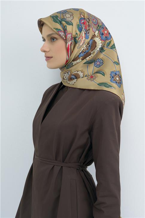 Armine  Saf İpek Sura Eşarp 9523D 55