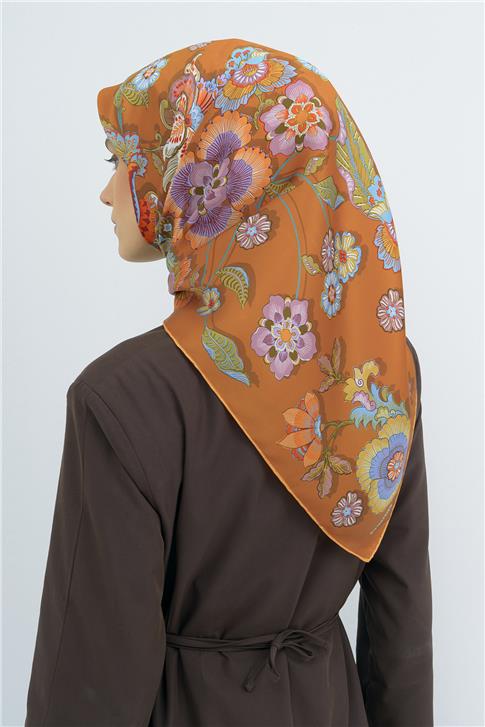 Armine  Saf İpek Twill Eşarp 9523D 33