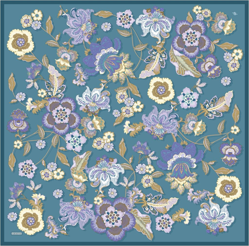 Armine  Saf İpek Twill Eşarp 9523D 50