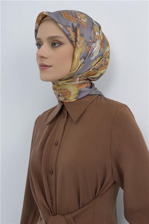 Armine  Saf İpek Twill Eşarp 9523D 53