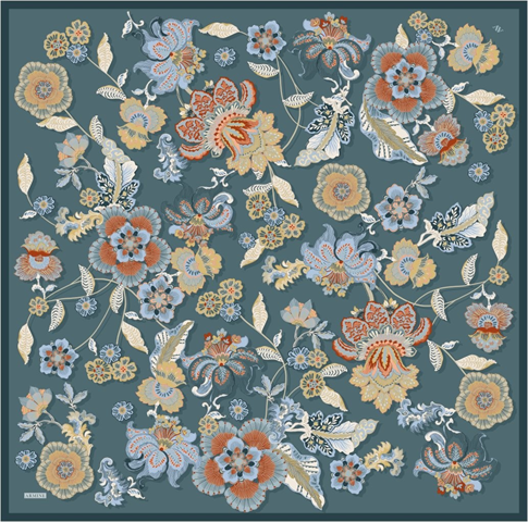 Armine  Saf İpek Twill Eşarp 9523D 56