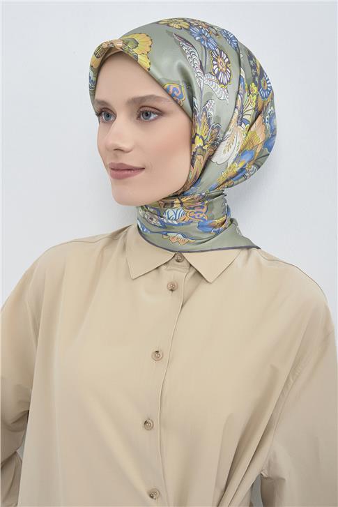 Armine  Saf İpek Twill Eşarp 9523D 83