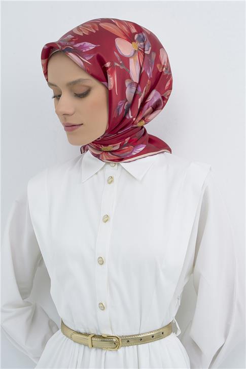 Armine  Saf İpek Sura Eşarp 9524D 34