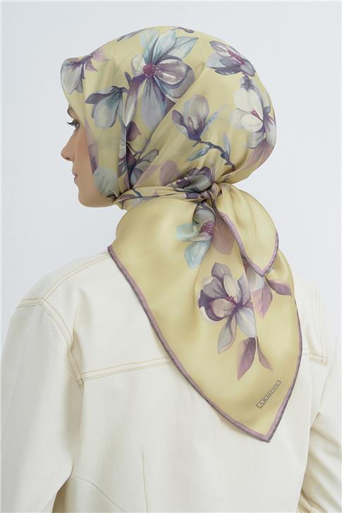 Armine  Saf İpek Sura Eşarp 9524D 50