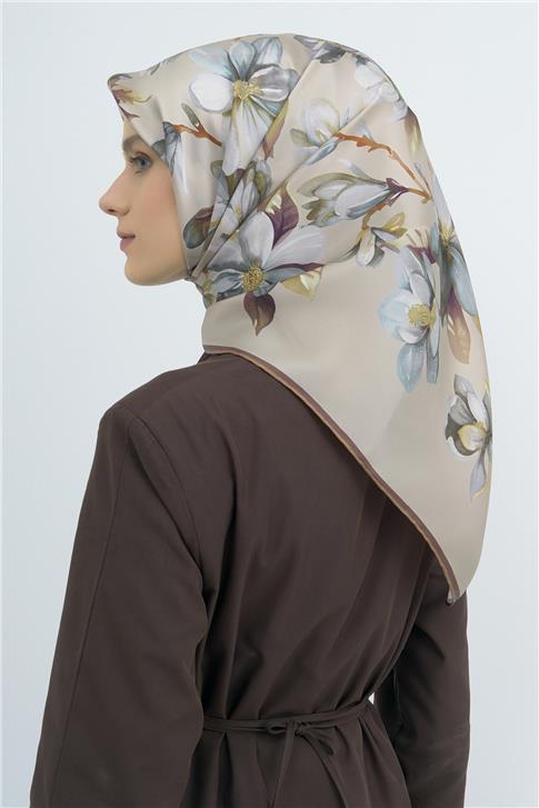 Armine  Saf İpek Sura Eşarp 9524D 54
