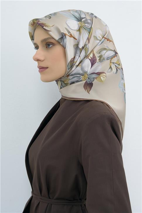 Armine  Saf İpek Sura Eşarp 9524D 54