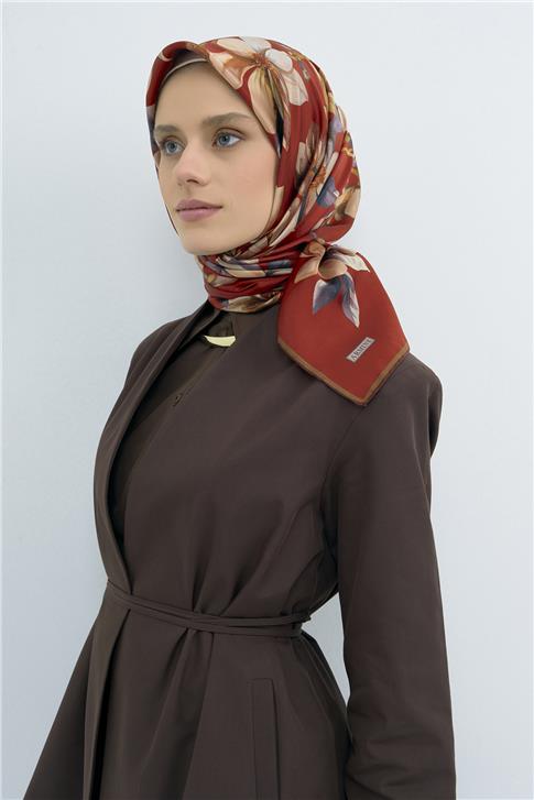 Armine  Saf İpek Sura Eşarp 9524D 56