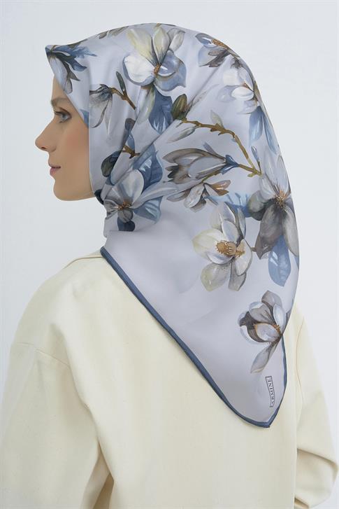 Armine  Saf İpek Twill Eşarp 9524D 01