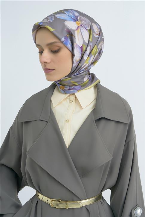 Armine  Saf İpek Twill Eşarp 9524D 33