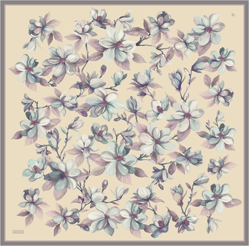 Armine  Saf İpek Twill Eşarp 9524D 50