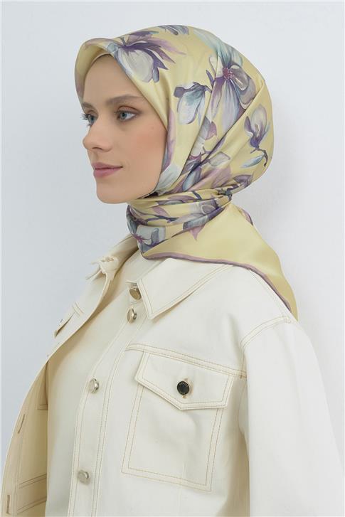 Armine  Saf İpek Twill Eşarp 9524D 50