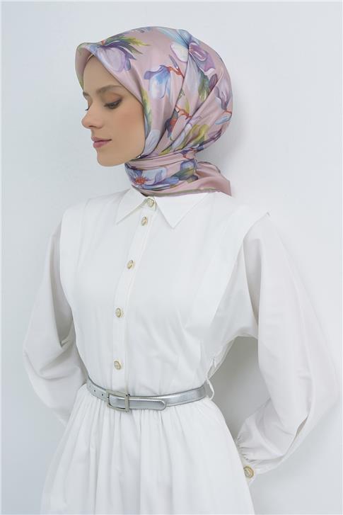 Armine  Saf İpek Twill Eşarp 9524D 52