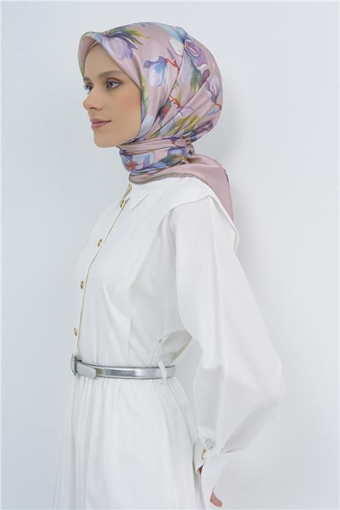 Armine  Saf İpek Twill Eşarp 9524D 52