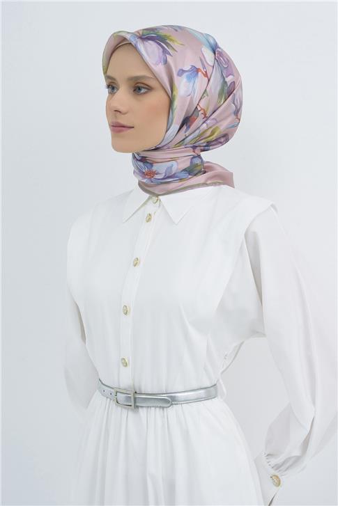 Armine  Saf İpek Twill Eşarp 9524D 52