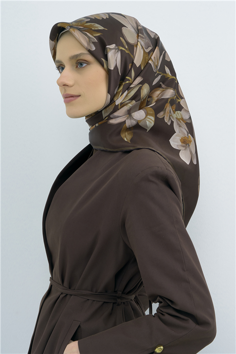 Armine  Saf İpek Twill Eşarp 9524D 55