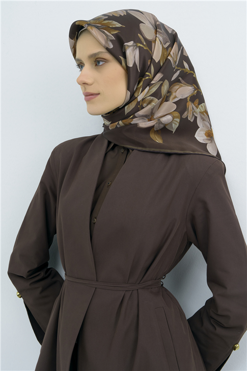 Armine  Saf İpek Twill Eşarp 9524D 55