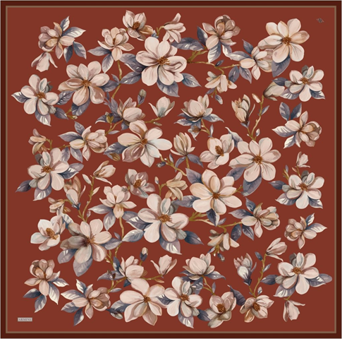 Armine  Saf İpek Twill Eşarp 9524D 56