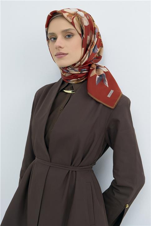 Armine  Saf İpek Twill Eşarp 9524D 56