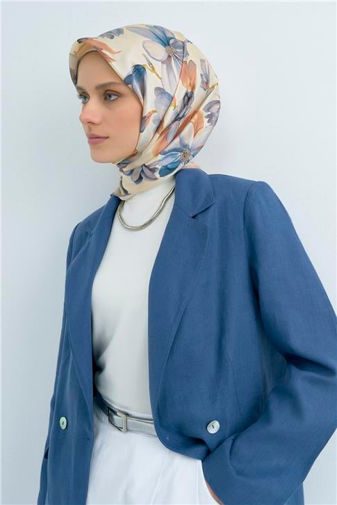 Armine  Saf İpek Twill Eşarp 9524D 81