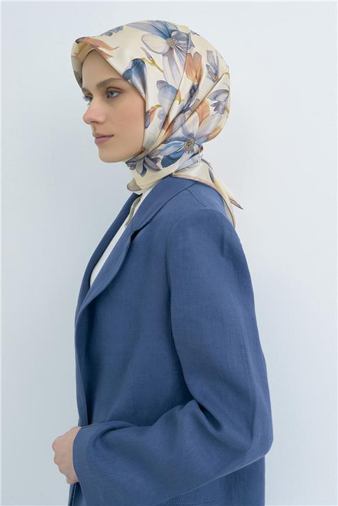 Armine  Saf İpek Twill Eşarp 9524D 81