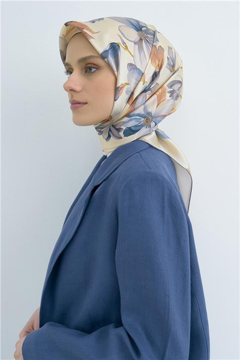 Armine  Saf İpek Twill Eşarp 9524D 81