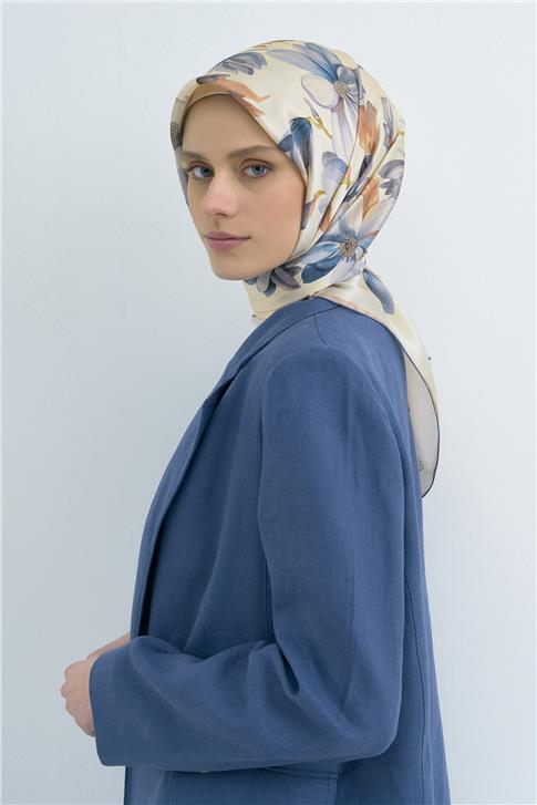 Armine  Saf İpek Twill Eşarp 9524D 81
